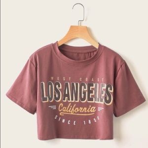Los Angeles Top, Red